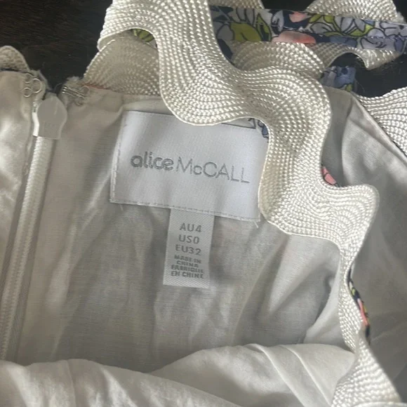 Alice McCall floral dress, size 0 - Picture 3 of 3